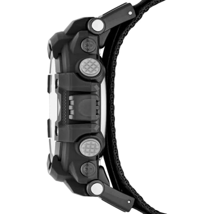 SKECHERS Watch SR1037, Digitale Armbanduhr mit 55 mm Gehäuse, schwarzem Nylongurt, wasserdicht bis 50 m – Bild 5