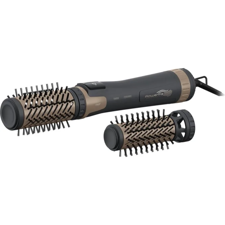 Rowenta Brush Activ CF9528F0, Heißluft Lockenstab mit keramischer Oberfläche und Ionisierungsfunktion in Dunes