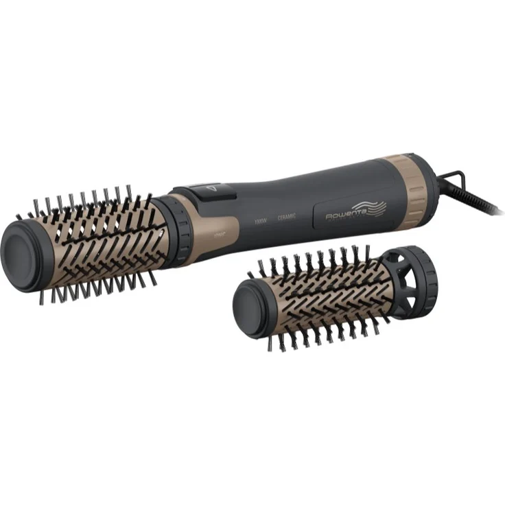 Rowenta Brush Activ CF9528F0, Heißluft Lockenstab mit keramischer Oberfläche und Ionisierungsfunktion in Dunes