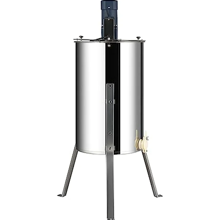VEVOR Zentrifugenentsafter Elektrischer Honigschleuder, 2/4 Rahmen, Edelstahl, 140 W – Bild 11