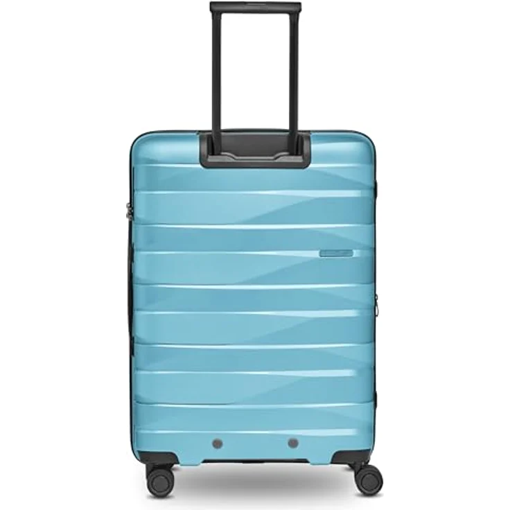 Bergpfeil Koffer-Set 3-teilig | Hochwertiges Polypropylen-Material | Dehnfalte erweiterbar | Doppelrollen & TSA-Schloss (Travel) – Bild 3