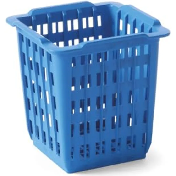 HENDI Besteckkorb, Spülmaschinenkorb aus Polypropylen, 125x84x(H) 135mm, blau, langlebig und hochwertig