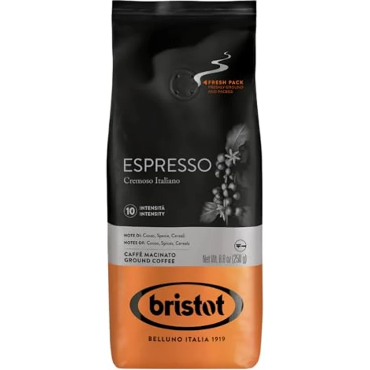Bristot Diamante Espresso 250g gemahlen – Bild 2