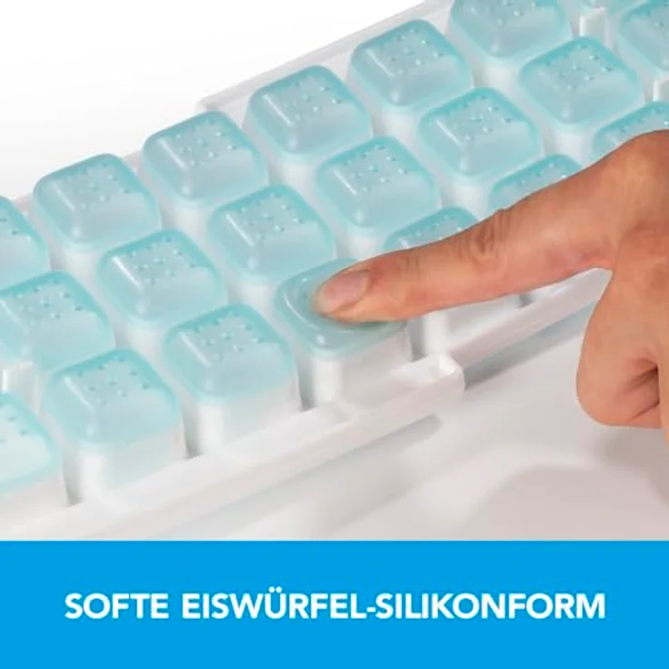 Gourmetmaxx Eiswürfelbehälter - Türkis – Bild 3
