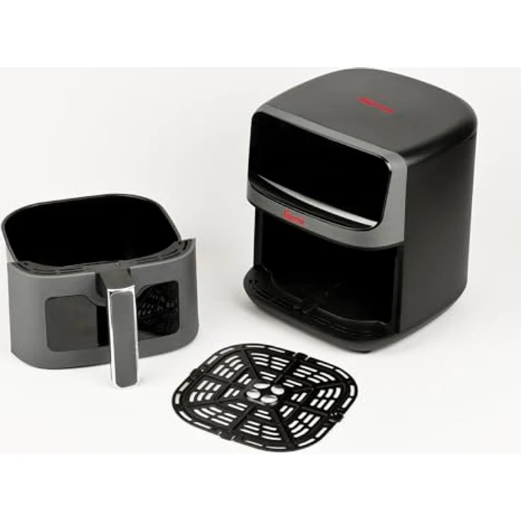 Girmi FG27 "Ecofrit Lite" Heißluftfritteuse, 4,2 Liter, 1400 W, Digitalanzeige, 8 Programme, BPA-PFOA Safe, Rezeptbuch – Bild 4