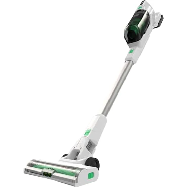 BLACK+DECKER Aspirapolvere Reviva 4-in1 da 18V Con batteria rimovibile da 2Ah REVSV18D1-QW, Handstaubsauger, Weiß/Grau - Schnurloser Staubsauger aus 50 % Recyclingmaterial, 40 Minuten Betrieb – Bild 1