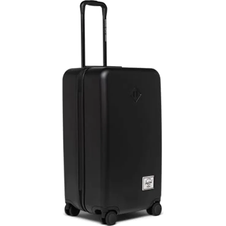 Herschel Heritage Hartschalengepäck, Schwarz, Medium - 27 inch, Nachhaltiges Gepäck mit verstärkten Ecken