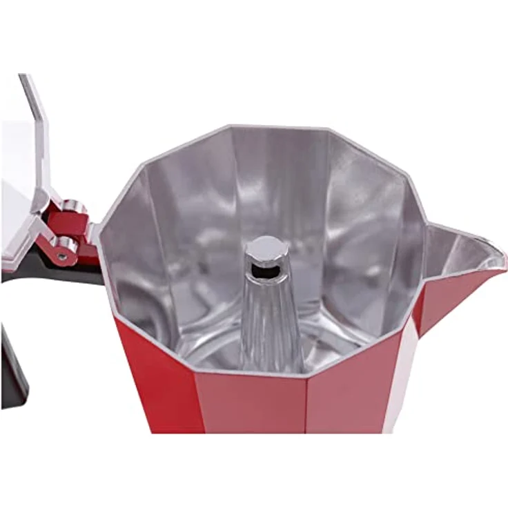 Monix Fresa Mokkakannen, Aluminium, erdbeer, 11 cm, 9-Einheiten – Bild 3