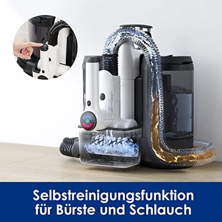 Tineco CARPET ONE Spot Essentials– kabelloser Fleckenreiniger für Teppiche und Polstermöbel – tragbar, leicht, leiser Betrieb, LED-Bildschirm – Bild 4