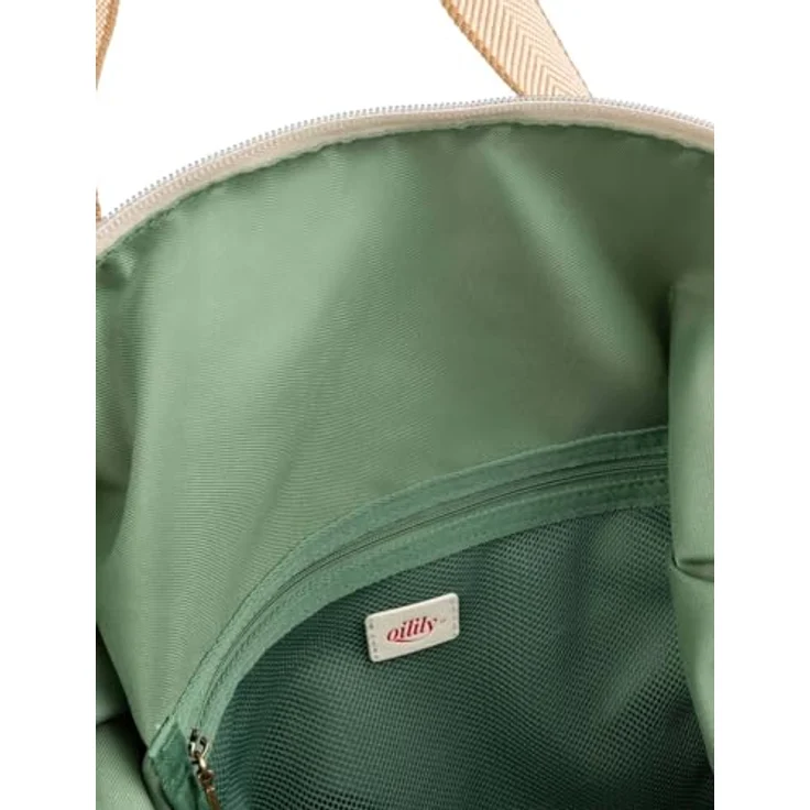 Oilily Animal Garden Bridey, Schultertasche 47 cm aus robustem Polyester mit praktischen Fächern und abnehmbarem Umhängeriemen – Bild 4