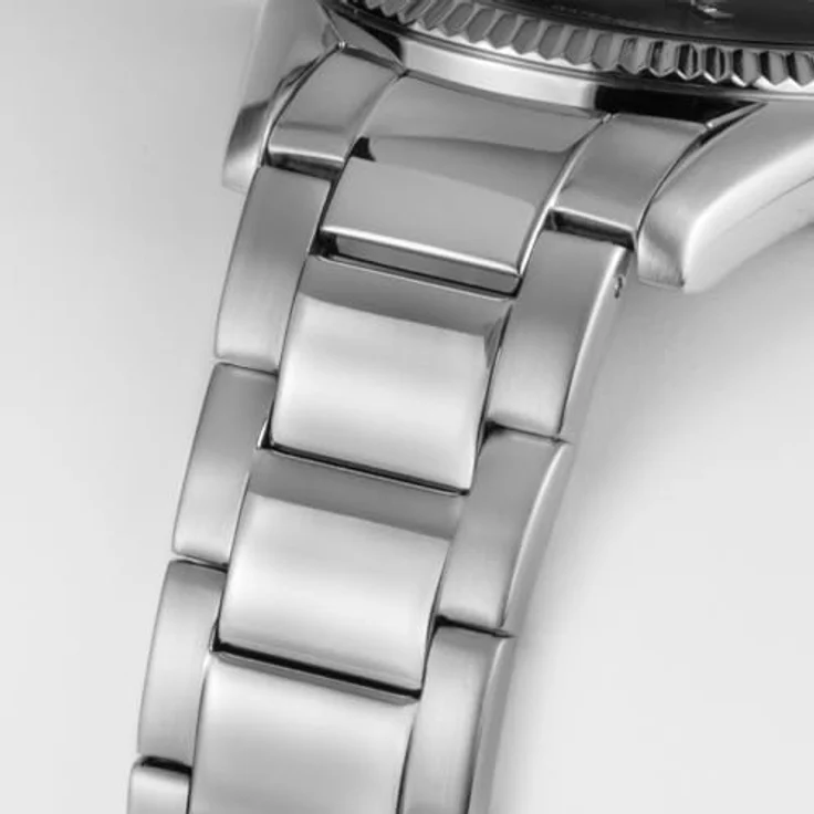 JACQUES LEMANS Herrenuhr Derby Edelstahl/Schwarz 50-3A – Bild 5