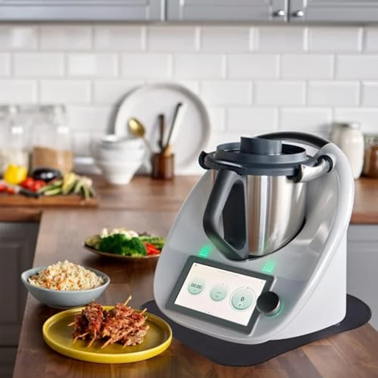 König Design Gleitpad für Thermomix TM6 TM5, Gleitbrett Tropfmatte, schmutzabweisend, 30 x 35 cm – Bild 8