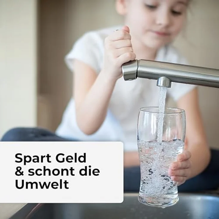 Alb Trinkwasserfilter Active, Wasserfilter mit Edelstahlgehäuse und Aktivkohlepatrone zur Schadstoffreduktion – Bild 8
