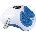 @tec Fußmassagegerät Fuss-fit-Maxx mit 3D-Luftmassagetechnik, Fernbedienung, Fußreflexzonen, Wärmefunktion (bis Schuhgröße 44)
