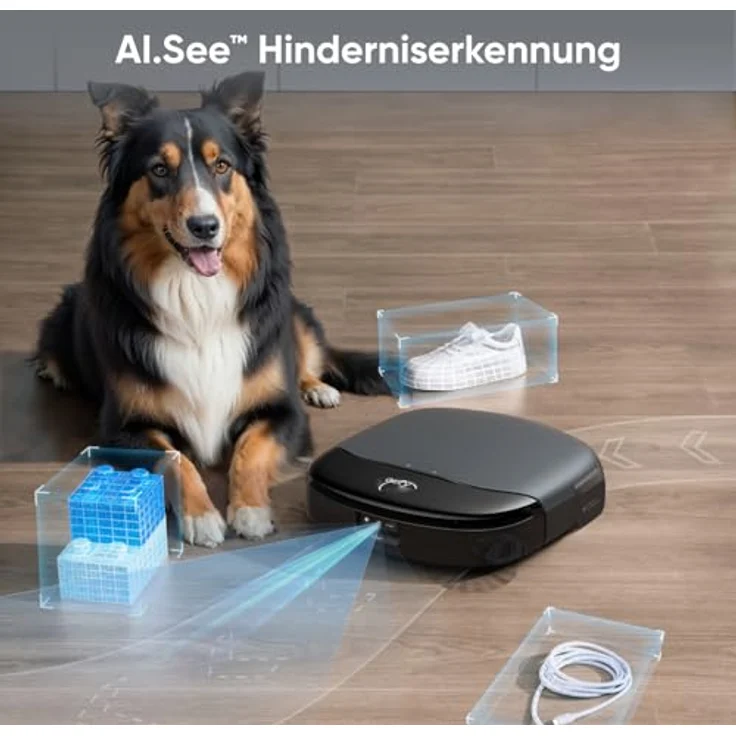 eufy Saugroboter S1 Saug-Wischroboter mit All-in-One Station, HydroJet Wisch- & Saugfunktion, selbstreinigender Mopp – Bild 5