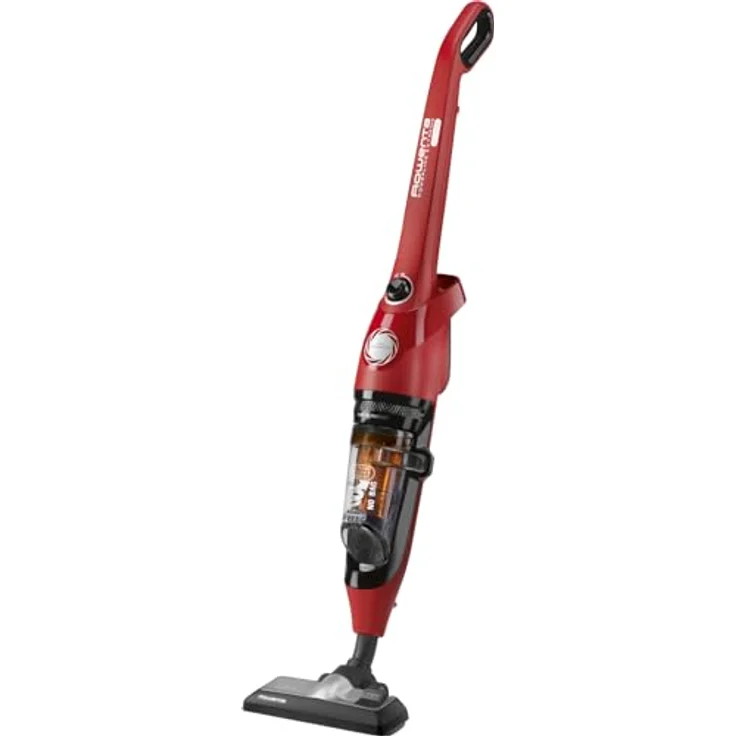 Rowenta RH8133WA Powerline Extreme Cyclonic Elektro-Besen mit Draht und Beutellos, Zyklon-Technologie, Leistung 750 W, Kapazität 0,9 l, Rot – Bild 2