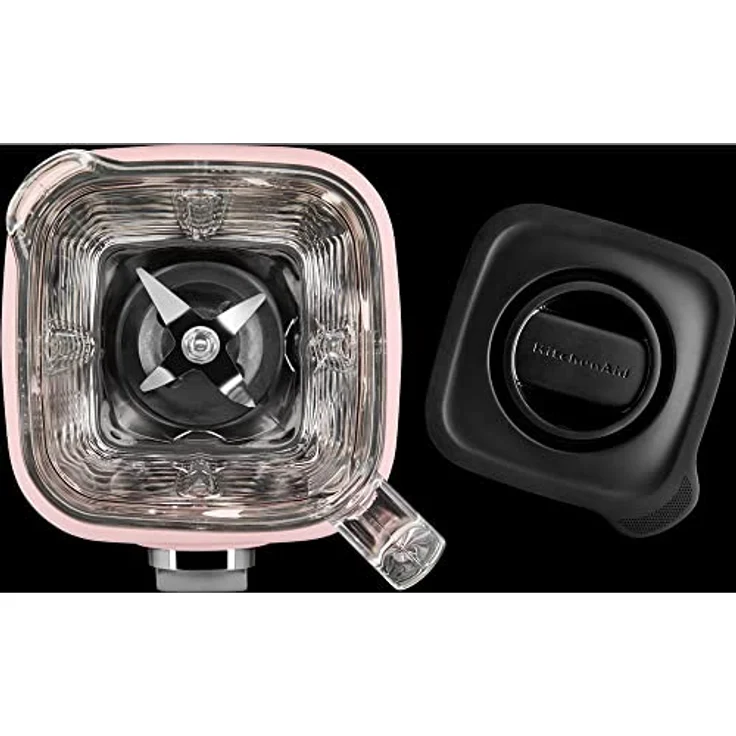 KitchenAid Artisan 5KSB4026ESP Standmixer mit IntelliSpeed, 1200W, 1,4L Glasbehälte, silk pink, Serie: 5KSB4026 – Bild 3