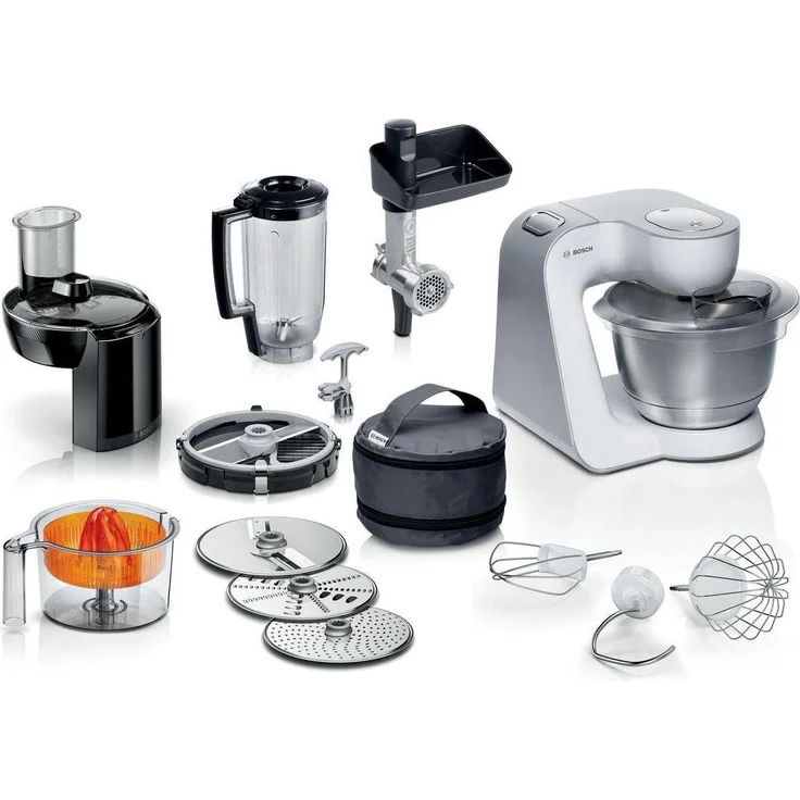 Bosch Hausgeräte MUM58251 Küchenmaschine, 1000 W mit 3,9 L Rührschüssel, Weiss