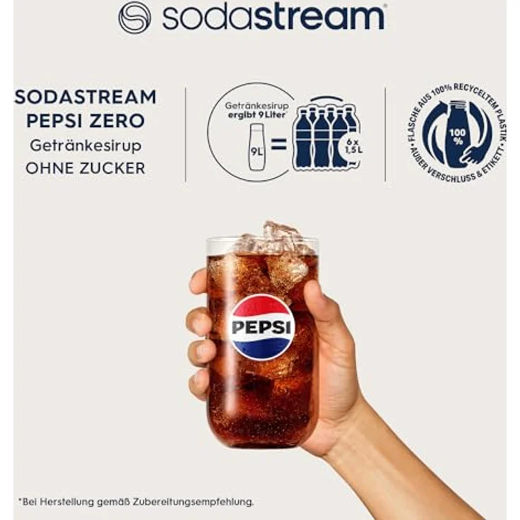 SodaStream Getränkesirup Pepsi Max 440 ml – Bild 2