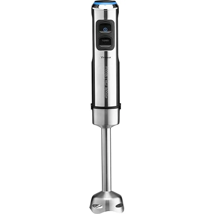 Trisa 4 Blade Mix, Stabmixer, Silber mit 1200W Motor