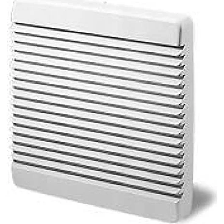 Helios Ventilatoren G 250 Schutzgitter, bruchfestes Kunststoffgitter zur Abdeckung von Lüftungsöffnungen, flache Bauweise mit Befestigungsmaterial