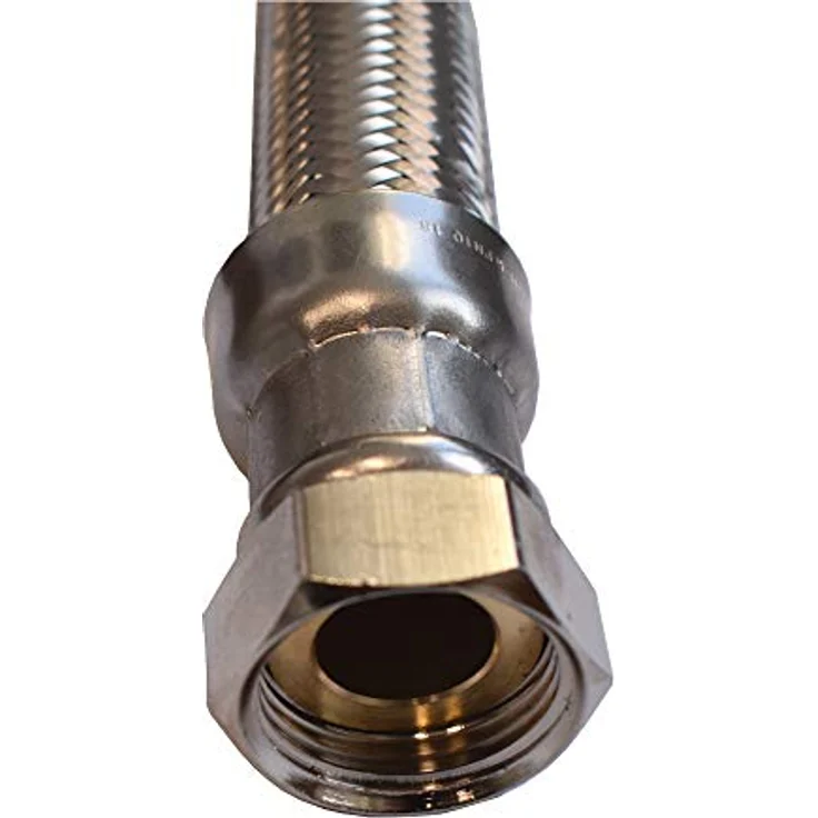 KLASEBO® flexibler Panzerschlauch DN25, Edelstahl, 1000mm, DVGW-zertifiziert, für Trinkwasser – Bild 3