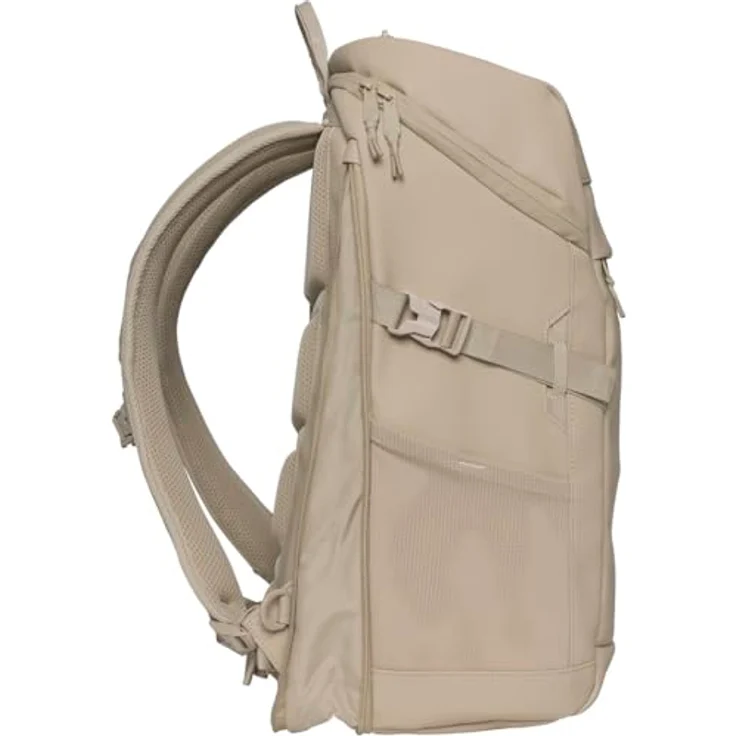 Beckmann Norway Street FLX Freizeitrucksack, ergonomisches Design, 35 Liter erweiterbar, wasserabweisend, für Laptop bis 16 Zoll, schwarz – Bild 4