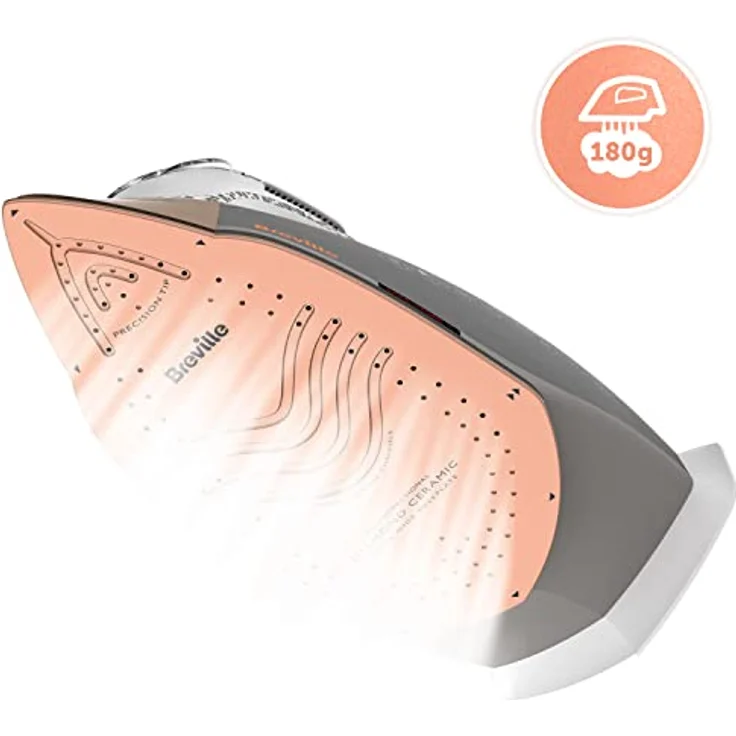 Breville VIN420X Dampfbügeleisen weiß & roségold Kunststoff – Bild 3