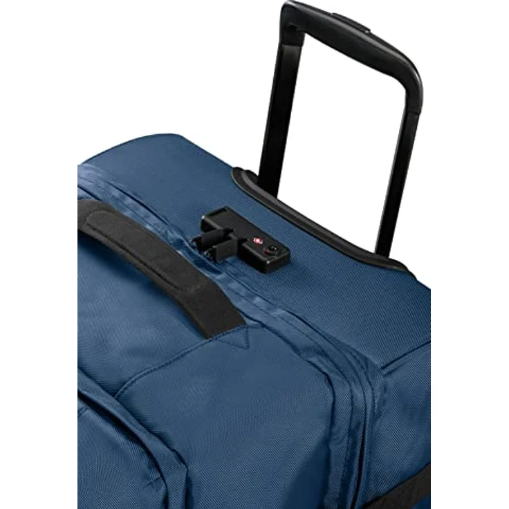 American Tourister Koffer Urban Track, Blau, 84 l, M - Entwickelt für Abenteurer, mit integrierten Rädern, elastischen Kreuzbändern und TSA-Kombination – Bild 6