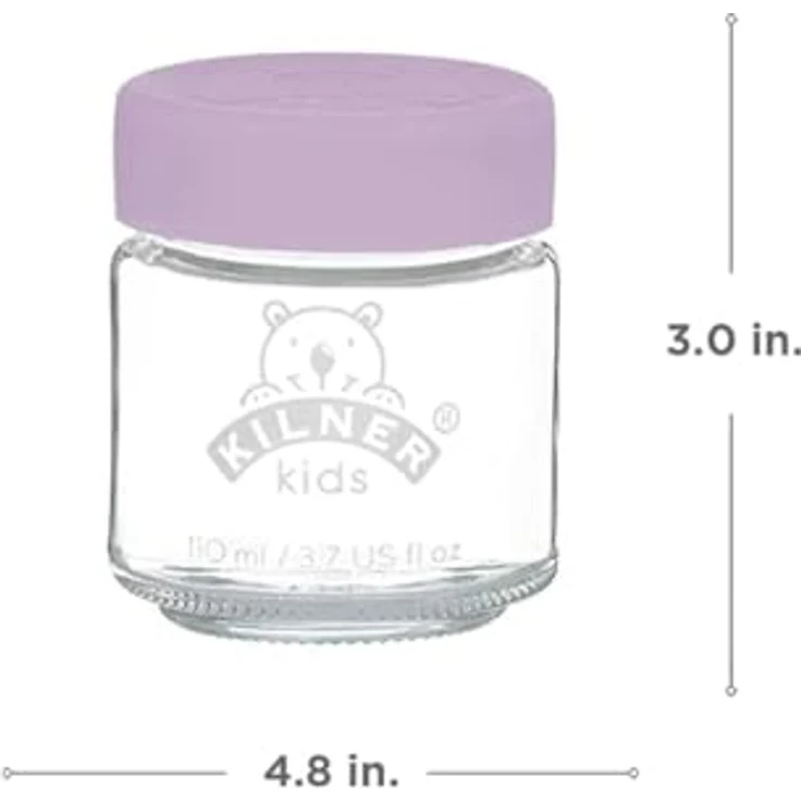 KILNER Aufbewahrungsdose Babygläser 110 ml 6er Set (Set, 6 St) – Bild 4