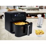 Setpoint Heißluftfritteuse, XXL 6,2L Korb, 1350 W, Pommes ohne Öl, Sichtfenster - Fritöse - Preisvergleich