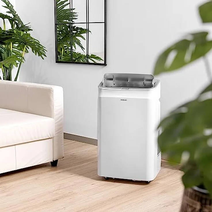Cecotec Force Clima 14500, Mobile Klimaanlage mit 14000 BTU, Fernbedienung, 5 Modi, Entfeuchtung, Reichweite 30 m² – Bild 2