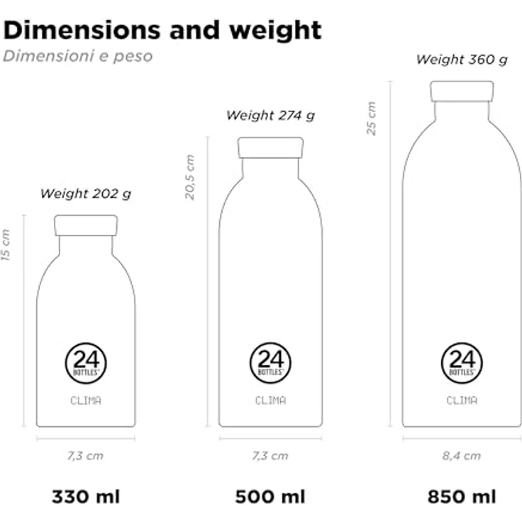 24 Bottles, Trinkflasche + Thermosflasche, (0.85 l) – Bild 5
