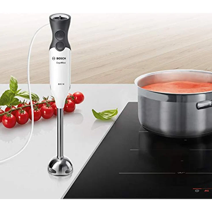 Bosch ErgoMixx Handmixer, 800 W, Edelstahl, 12 Geschwindigkeiten – Bild 3