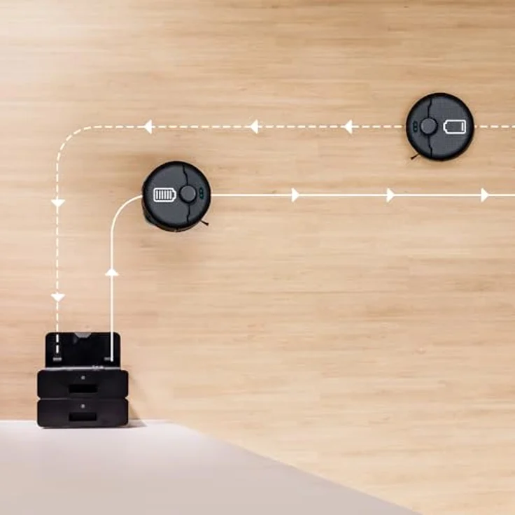 Cecotec Conga X70, Saug- und Wischroboter mit Selbstentleerungsstation, 15000Pa Saugkraft, 4-in-1-Basis, Smartphone-Steuerung und 240 Minuten Akkulaufzeit – Bild 14