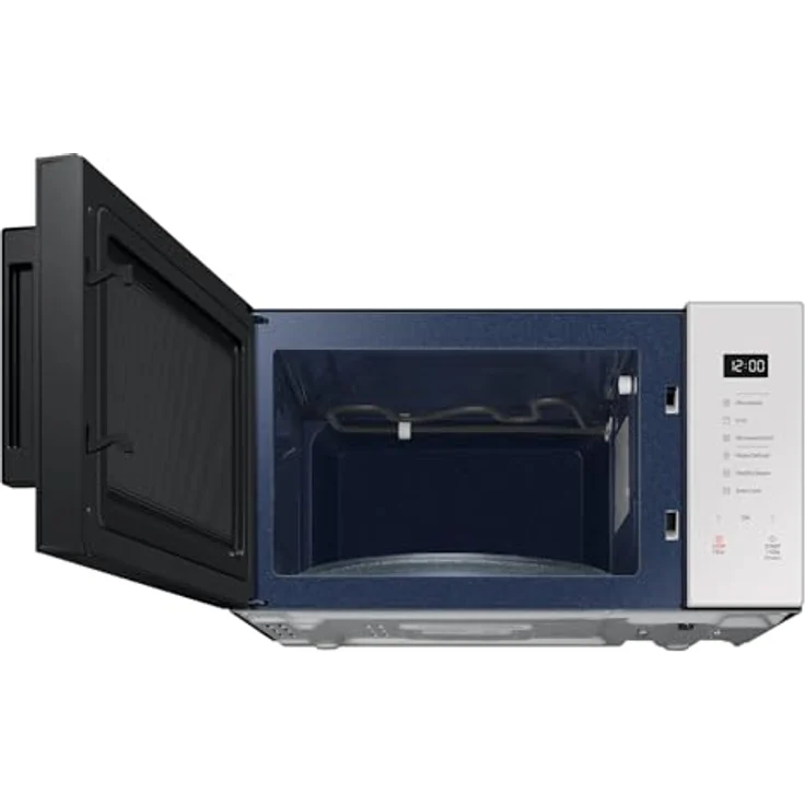 Samsung BESPOKE MG30T5018UE, 30L Grillmikrowelle mit Dampfgarer und Heißluftfunktion in Schwarz und Weiß – Bild 7