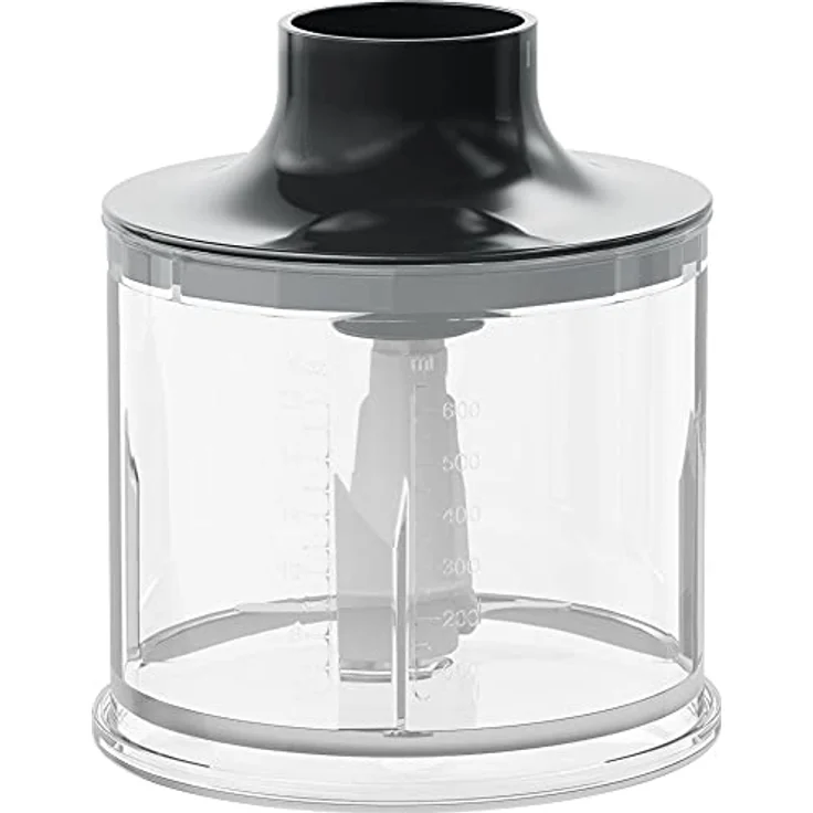AEG HB416GG Stabmixer, 600W, 2 Geschwindigkeiten, inkl. Zerkleinererer (0,6L), Schneebesen, Messbecher (0,6L), schwarz – Bild 11