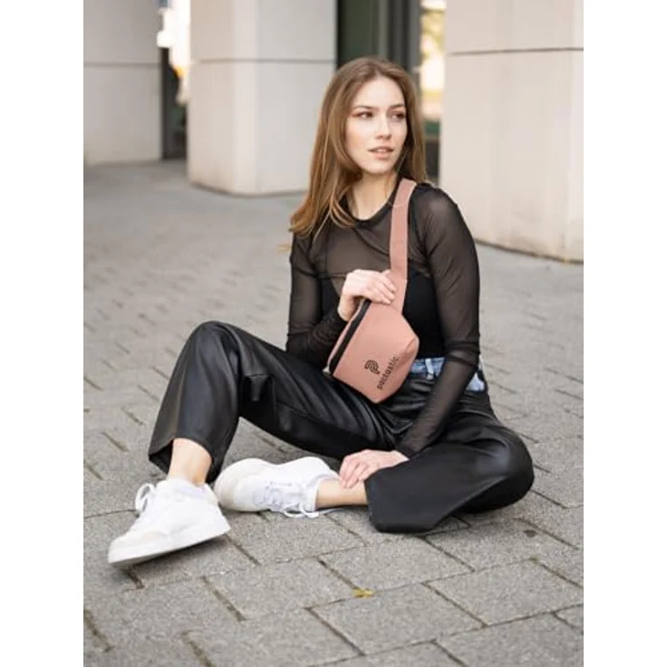 Pactastic Urban Collection Gürteltasche 21 cm rose – Bild 8