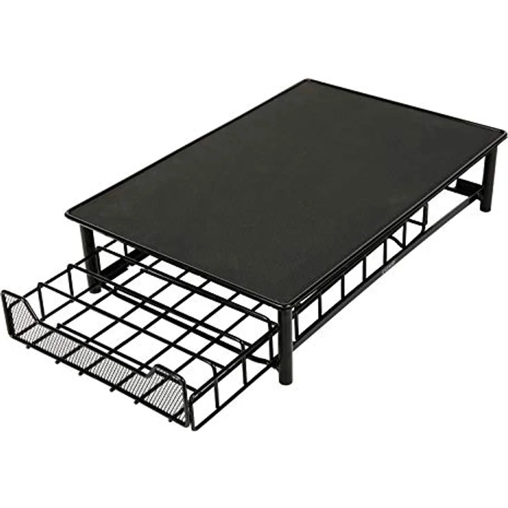 Exzact Schubladen für Kapseln kompatibel für Tassimo (60 x Kapseln) - Kaffeekapselhalter/Aufbewahrungsschublade/Kaffeekapsel-Speicher-Fach und Maschinen-Standplatz 2-in-1 für Tassimo-Maschine – Bild 3