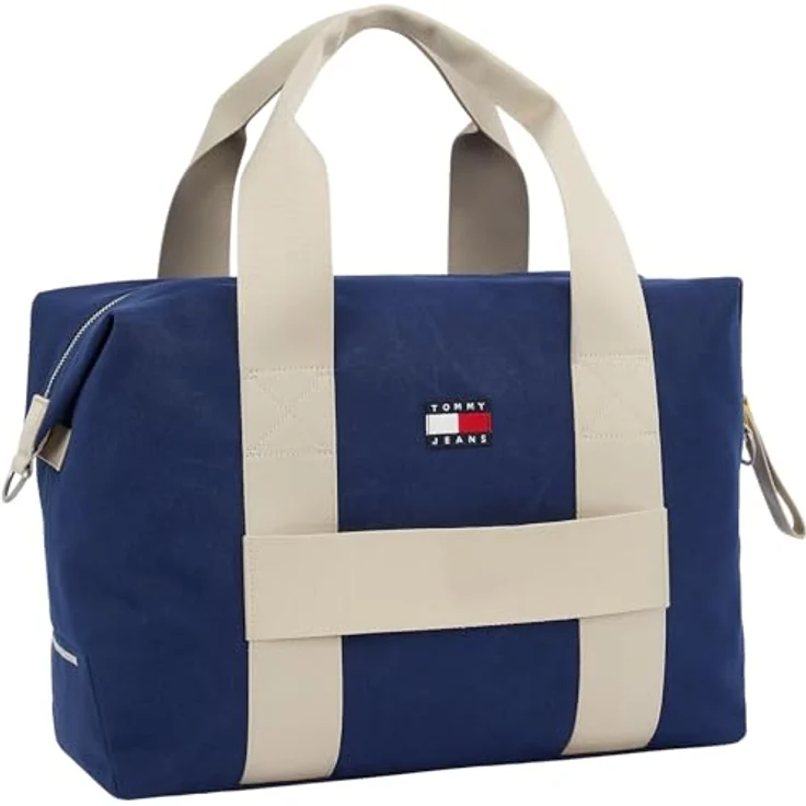 Tommy Hilfiger Jeans Retro Cool Weekender Reisetasche, 44 cm, blau, 100% Polyester – Bild 2