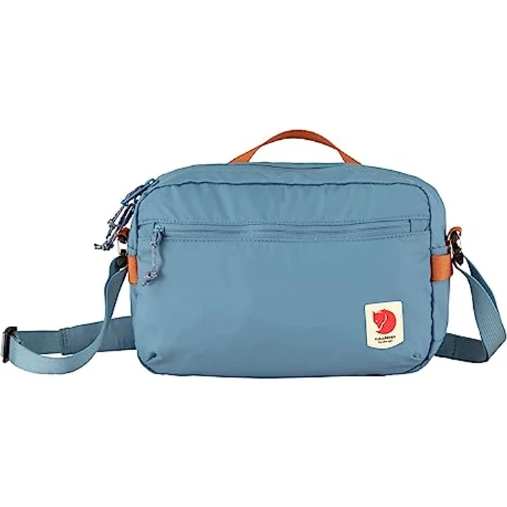 Fjällräven Umhängetasche High Coast Crossbody, Polyamid, Frontfach mit Reißverschluss, Hauptfach mit Reißverschluss, schwarz – Bild 2