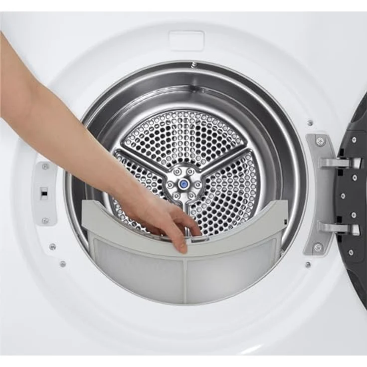 LG RT10X72W Wärmepumpentrockner 10kg mit AI Dry, ThinQ App, ActiveSteam und Allergy Care, Blue White – Bild 16