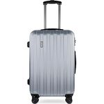 Bugatti Lima Hartschalenkoffer 67x45x27,5 cm, 58,1L, 4-Rollen mit TSA-Schloss, Silber