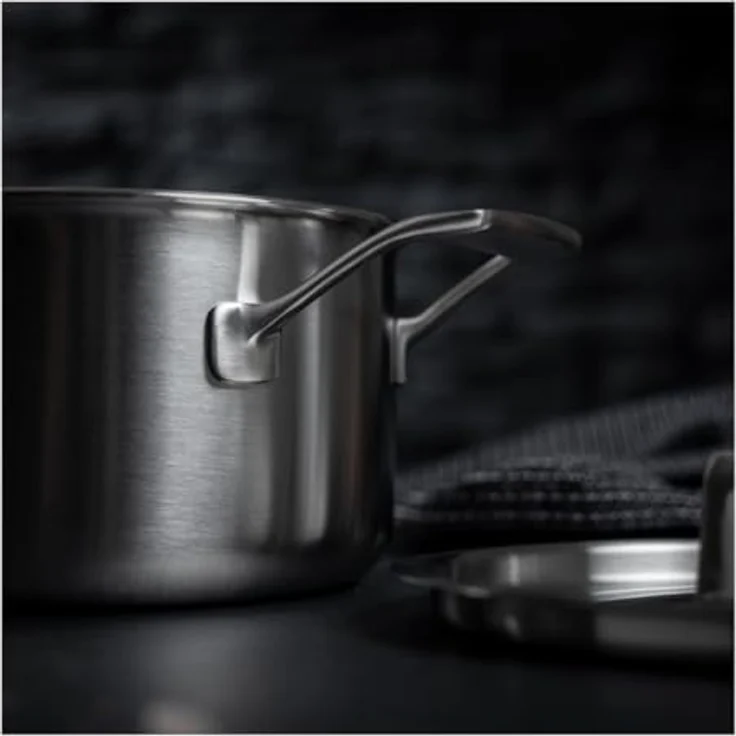 Kuhn Rikon CULINARY FIVEPLY Kochtopf 3.4 L, 20 cm, Edelstahl, unbeschichtet – Bild 3