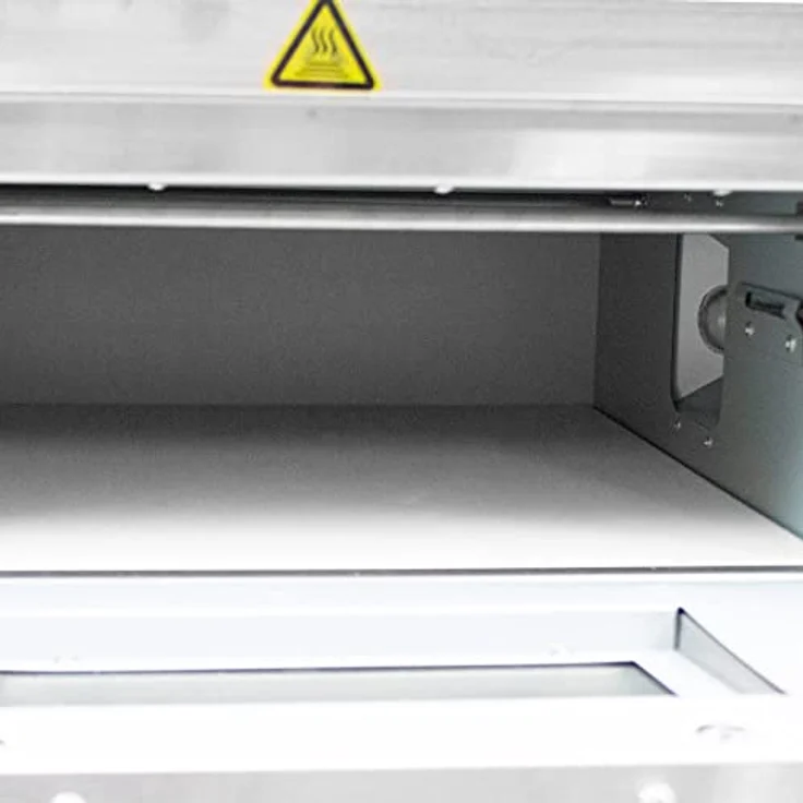 Bituxx Elektrischer Pizzaofen MS-18167, 2000 Watt, Silber, mit Steinplatte und getrennte Temperatureinstellung – Bild 6