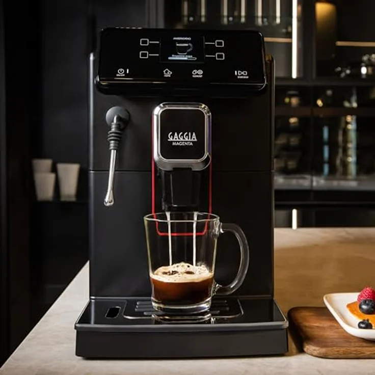 Gaggia RI8700-01 Magenta plus Kaffeevollautomat, schwarz – Bild 2