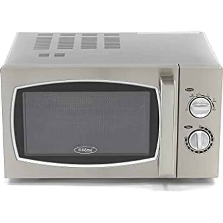 Maxima Horeca Mikrowelle, 900W mit 6 Programmen, 25L, Edelstahl, für Platten bis Ø33 cm – Bild 2