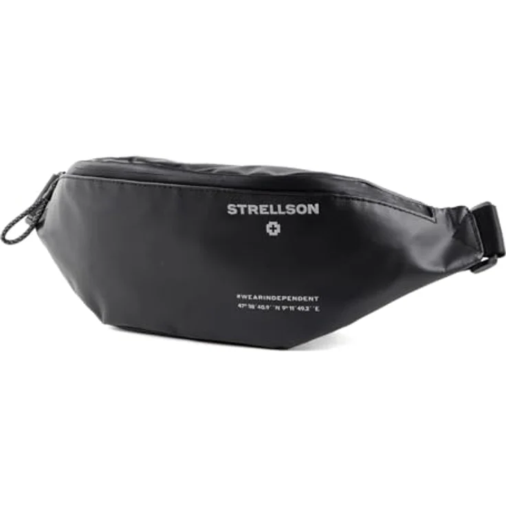 Strellson Stockwell 2.0 Curt Gürteltasche, 36,5 cm, schwarz, 100% PVC – Bild 2