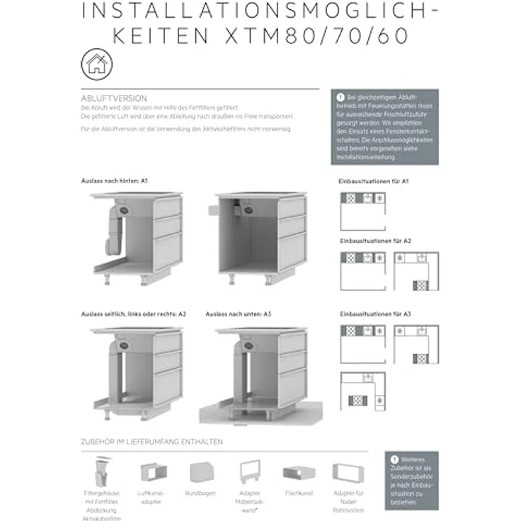 AEG TH84CB0BSZ, autarkes 83 cm Induktions Kochfeld mit 4 Zonen und integriertem Dunstabzug – Bild 21