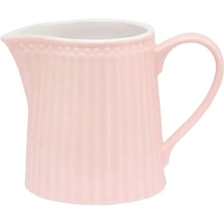 GreenGate Milchkännchen - Creamer - Alice Pale Pink, Porzellan, dänisches Design